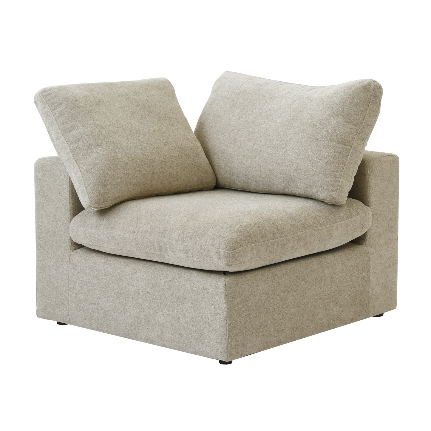 Classic Modular Corner Piece (L&R Armrest) in Khaki