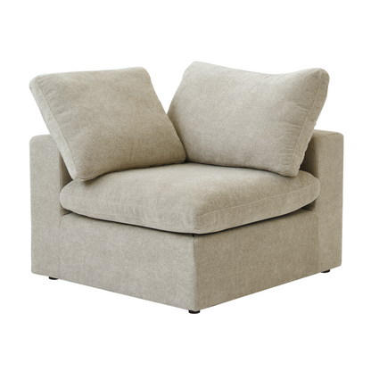 Classic Modular Corner Piece (L&R Armrest) in Khaki