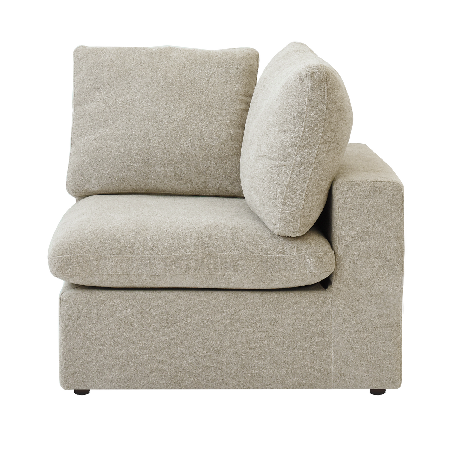 Classic Modular Corner Piece (L&R Armrest) in Khaki