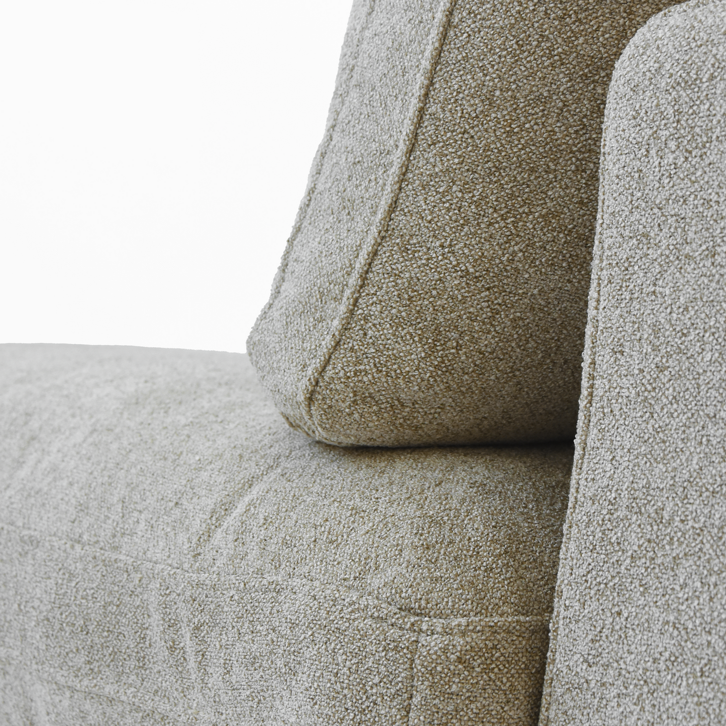 Classic Modular Corner Piece (L&R Armrest) in Khaki