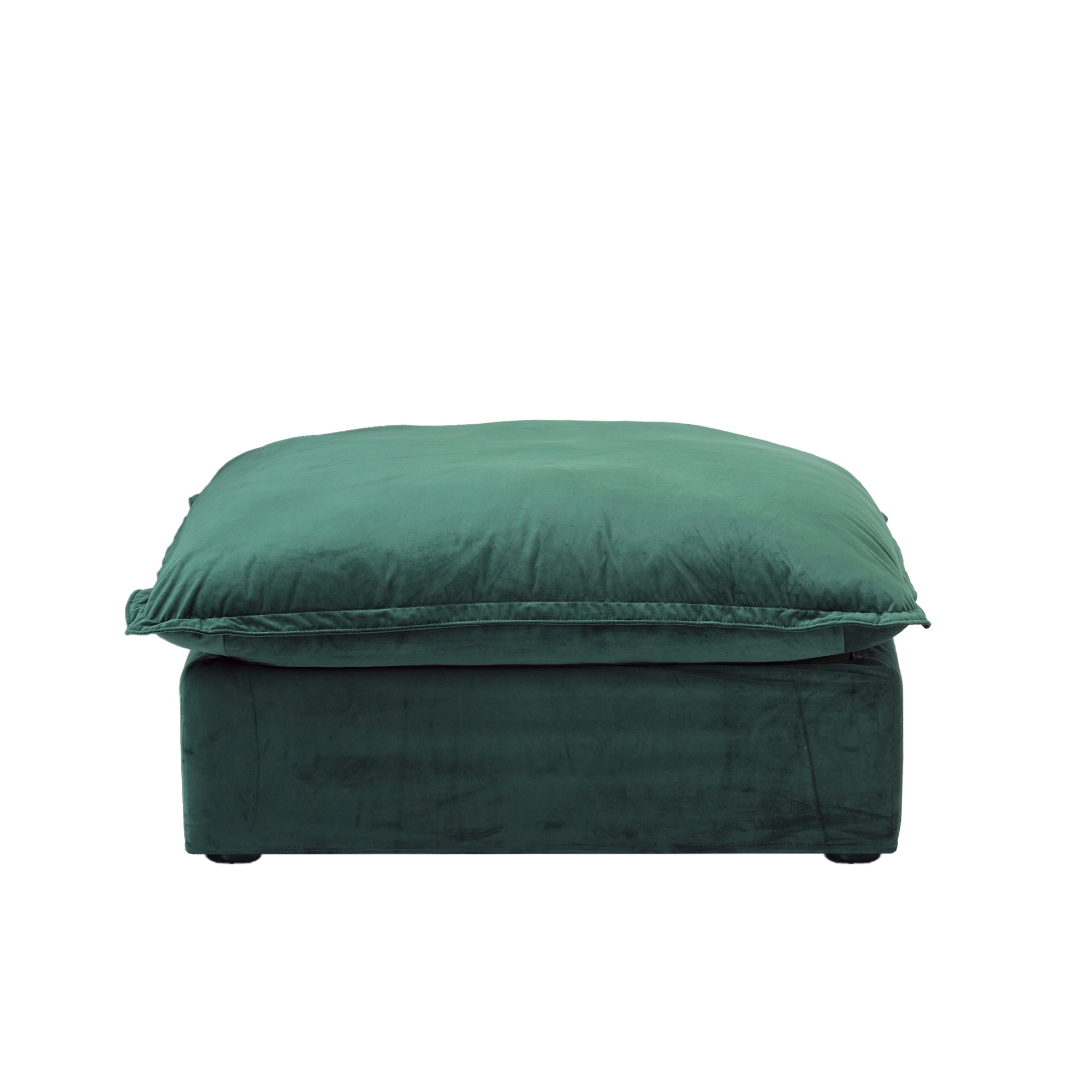 Modular Luxe Ottoman Piece in Pine