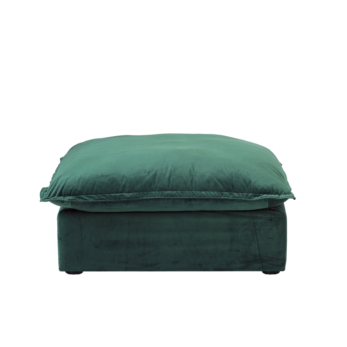Modular Luxe Ottoman Piece in Pine